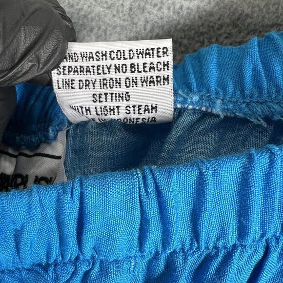 California Krush 3X Tropical 2-Piece Button Up Top Elastic Waist Pants  Vacation - Picture 15 of 16